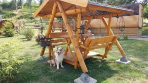 Chalets Ma roulotte sous les chenes- Au naturel : photos des chambres