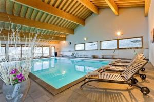 Appartements Appartement d'une chambre avec piscine partagee sauna et balcon a Orelle : photos des chambres