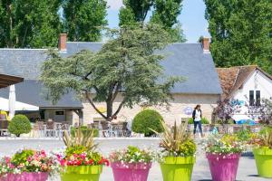 Maisons de vacances Bungalow de 2 chambres avec piscine partagee et jardin amenage a Onzain : photos des chambres