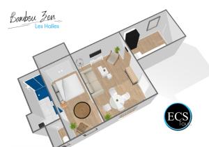 "Bambou Zen" - 5 couchages - Vieux Tours