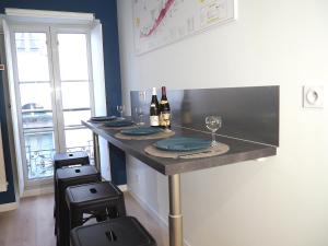 Appartements Le Richebourg - Charmant T2 Cosy, tout confort : photos des chambres