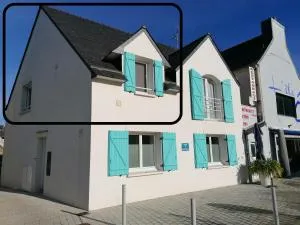 Le Dixmude, appartement proche plage de Morgat - 莫尔加