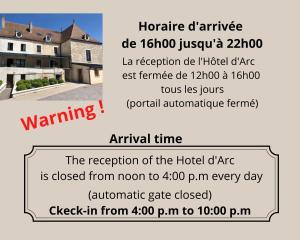 Hotels Hotel D'Arc : photos des chambres