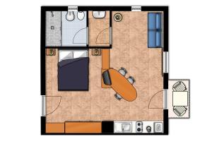 Monolocale con Balcone