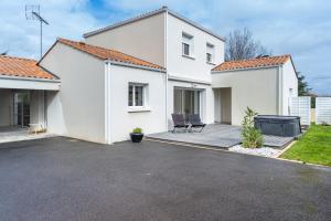 Maisons de vacances Villa moderne et confortable a Saint Hilaire-de-Riez : photos des chambres