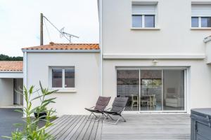 Maisons de vacances Villa moderne et confortable a Saint Hilaire-de-Riez : photos des chambres