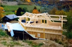 Chalets Chalet de 2 chambres avec vue sur le lac jardin amenage et wifi a La Thuile : photos des chambres