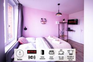 Appartements NG SuiteHome Studio Netflix wifi Gambetta : photos des chambres