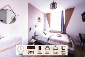 Appartements NG SuiteHome Studio Netflix wifi Gambetta : photos des chambres