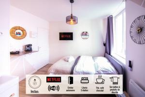 Appartements NG SuiteHome Studio Netflix wifi Gambetta : photos des chambres