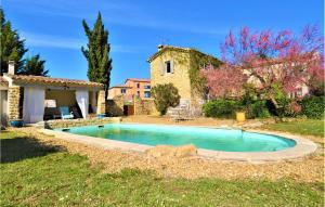 Awesome Home In Mejannes Les Als With 6 Bedrooms, Wifi And Private Swimming Pool