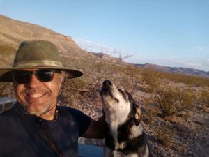 Camping at Desert Gardens Oasis in Lobo, TX