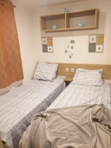 Campings MOBILHOME 3CH LAVE LINGE - EXT COCOONING ES117 : photos des chambres