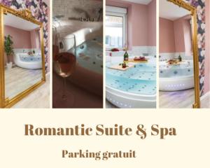Appartements @Romantic Suite & Spa @Jacuzzi @ Parking gratuit @ : photos des chambres