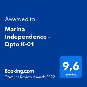 Marina Independence - Dpto K-01