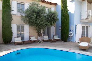 Double Room with Pool View room in Port Alacati Hotel