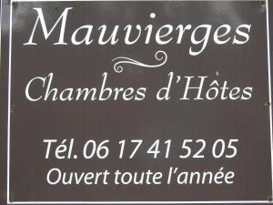 Chambres d hôtes Mauvierges