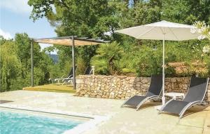 Maisons de vacances Nice Home In Tourrettes With 3 Bedrooms, Wifi And Private Swimming Pool : photos des chambres