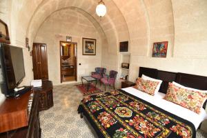 Standard Triple Stone Room room in Canela Cave Hotel - Cappadocia