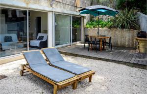 Maisons de vacances Stunning home in Le Pradet with 1 Bedrooms and WiFi : photos des chambres