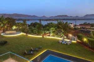 SaffronStays Jannat, Igatpuri 100 Percent pet-friendly villa with amazing lake view - Niphād