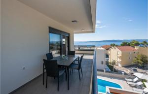 Amazing Apartment In Baska Voda With 2 Bedrooms, Outdoor Swimming Pool And Heated Swimming Pool