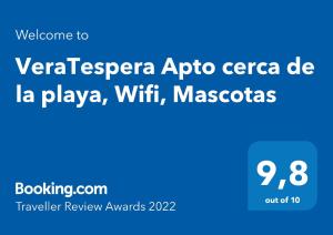 Apartamento VeraTespera - Cerca de la Playa con WiFi, Piscina y Ocio Familiar