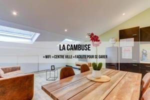 Appartements LA CAMBUSE TOPDESTINATION-BOURG - Centre ville - Classe 3 etoiles : Appartement 1 Chambre - Non remboursable