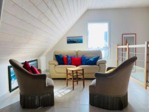 Villas REF 052 Maison pour 7 personnes a proximite du Golfe du Morbihan a louer pour les vacances : photos des chambres