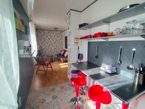 Appartements L'elephant Blanc de ConcarnOLoc : photos des chambres