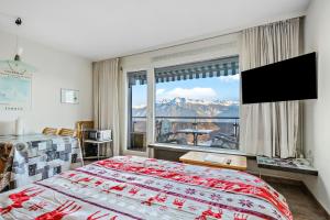 Appartement à Crans-Montana - avec magnifique vue sur la vallée
