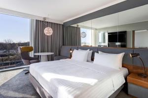 Suite room in Radisson Blu Hotel London Stansted Airport