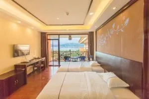 【路客】暑期大促|湖景双床房游泸沽湖景区|落水码头|阿夏幽谷|篝火晚会|猪槽船| - 宁蒗