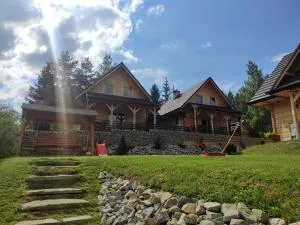 Borowikowe Zacisze drewniane domy z dostępem do balii i sauny - Falsztyn