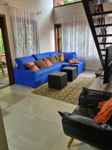 Apartamento com varanda em frente a Praia de Maresias