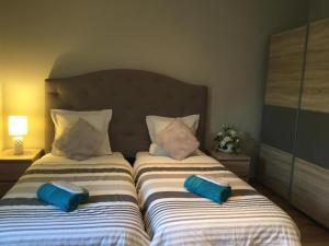 B&B / Chambres d'hotes Bienvenue A La Campagne : Chambre Double ou Lits Jumeaux - Vue sur Piscine