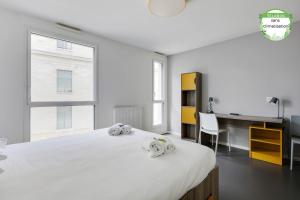 Appart'hotels All Suites Bordeaux Marne – Gare Saint-Jean : Studio Économique avec Lit Double