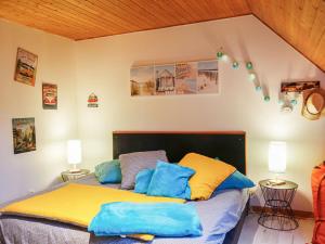 Maisons de vacances Holiday Home Blue Moustoir by Interhome : photos des chambres