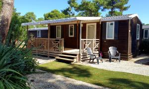 Campings Mobil home Happiness33 dans camping 5 etoiles acces direct plage Vendays Montalivet : photos des chambres