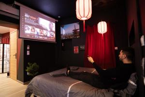 Capsule Japon - Jacuzzi - Netflix & Ecran Cinéma - Xbox