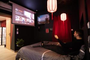 Appartements Capsule Japon - Jacuzzi - Netflix & Ecran Cinema - Xbox : photos des chambres