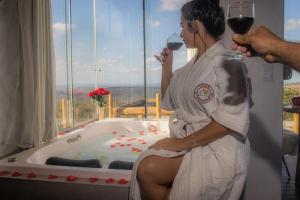 Chalé Formoso - Chalé Romântico com Hidromassagem