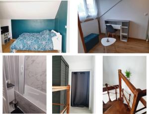 Appartements Duplex tout confort - circuit 24h - pole sante sud - Centre des expositions - Technoparc : photos des chambres