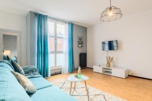 Appartements Grand T2 a 8mn de Lille et Stadium Terrasse et parking prive : photos des chambres