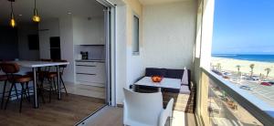 Belle Vue Mer Canet Plage accès piscine couverte et chauffée