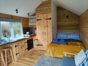 Dryw bach glamping hut
