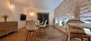 Appartements Le P'tit Boheme, Terrasse privative. : photos des chambres