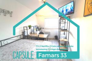 Hotels capsule Capstay 13-famars & Netflix : photos des chambres