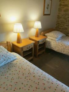 Maisons de vacances Beautiful 2 bed cottage with swimming pool : photos des chambres