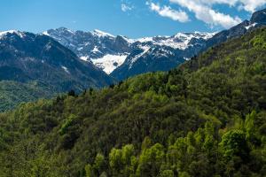 B&B IDUEVAGAMONDI immerso nel bosco tra le MONTAGNE con area benessere come EXTRA